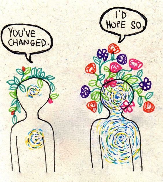 you've changed